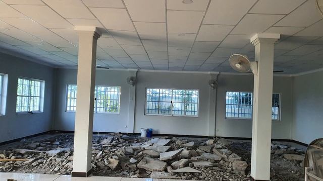 Anna School's tile construction, building renovation, I'm waiting for the start of school. смотреть онлайн