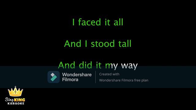 Karaoke, My Way, Frank Sinatra смотреть онлайн