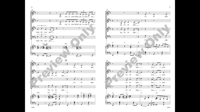 It's All Right (SATB), arr. Robert T. Gibson – Score & Sound смотреть онлайн