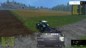 Farming Simulator 15. Часть #2-6. Настраиваем мод Курсплей (CoursePlay) для полевых работ.