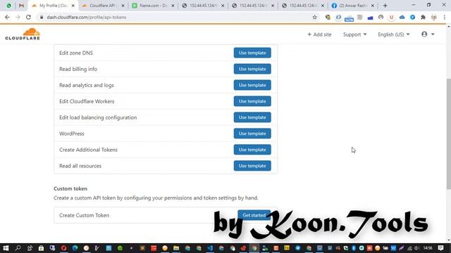 How to create Cloudflare Token смотреть онлайн