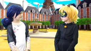 Короче говоря, Маринетт признается Адриану в Любви