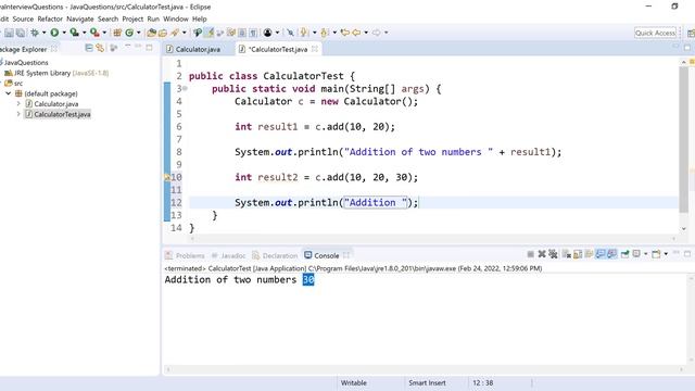 Method Overloading In Java
