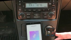Автомобильный Bluetooth FM модулятор Hands Free Car Kit