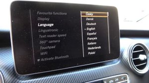 How to Change System Language in Mercedes V Class W447 (2014 - now)