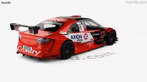 Toyota Camry Top Race 2018 3D model by Hum3D.com