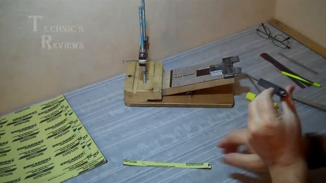 Замена абразива на самодельной бюджетной точилке смотреть онлайн