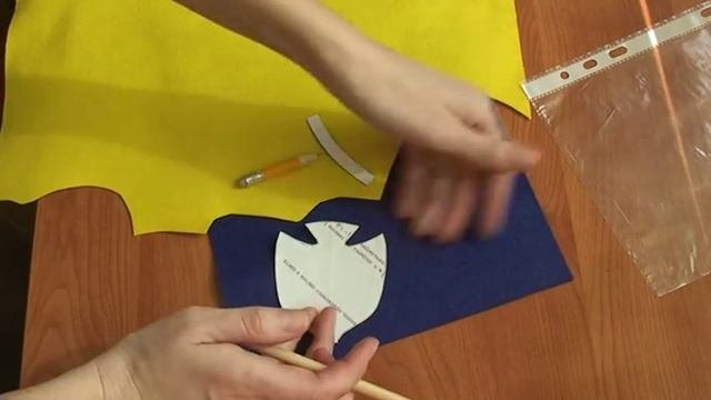 Алфавит из фетра. Буква 