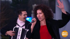 Дарья Винокурова и группа "Сергевна". Вспоминаем Людмилу Гурченко. Доброе утро. Суббота. Фрагмент...