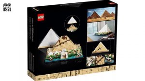 ?NEW LEGO Architecture Great Pyramid of Giza 2022 Summer Set Revealed / Detailed Look on Images