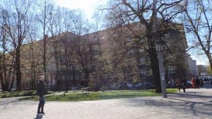 Калининград: Проспект Мира: Драмтеатр - Стадион Балтика - улица Сержанта Колоскова - 2 мая 2017