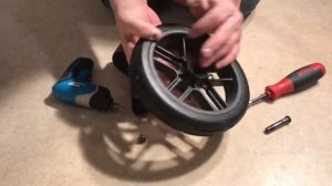 How to Disassemble / Replace the Ball Bearings on an Uppababy Vista Front Wheel