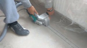 Штроборез Sturm AG915S. Процес роботи! *1*