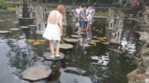 Бали. Кандидаса. Пляж с черным песком. Водные дворцы Тиртаганга и Улунг