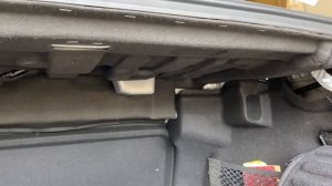 Камри 70 верхняя часть обшивки багажника