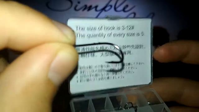 Крючки для Рыбалки с АлиЕкспресс/Hooks for Fishing with AliExpress смотреть онлайн