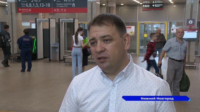 Нижегородские участники молодежной организации «Движение первых» отправились в Москву