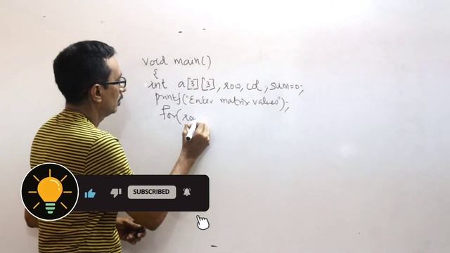 C43 - Program to find the sum of minor diagonal in matrix | opposite diagonal summation смотреть онлайн