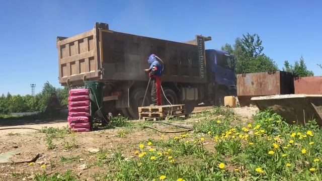 Пескоструй кузова 20 м3 смотреть онлайн
