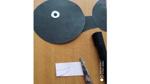 Аппликация "Кит"