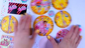 Бумажный #ЛОЛ Конфетти ПОП / Распаковка 2D самодельный шар ЛОЛ Конфетти ♥ Редкая Кукла LOL