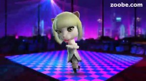 Кошка танцует