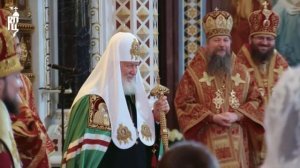 "Детская" ПАТРИАРШАЯ ЛИТУРГИЯ  в ХРАМЕ ХРИСТА СПАСИТЕЛЯ 23 апреля 2023 г.