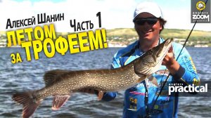 Летом за трофеем! Часть 1. Ловля щуки на Волге. Алексей Шанин.
