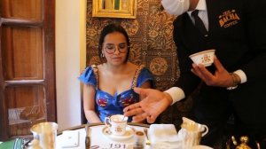 23 PAGE COFFEE MENU (200 varieties!) at 1910 Moroccan PALACE Marrakesh