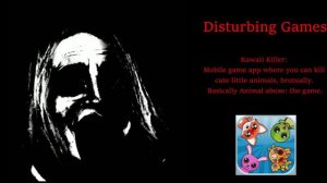 Mr Incredible becoming uncanny: Disturbing Games