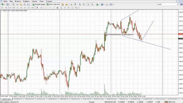 Обзор рынка по ТС Савицкого 19.05.16 смотреть онлайн