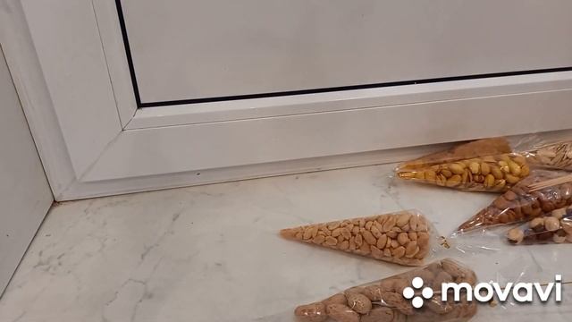 Мужской букет из орехов