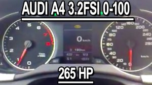 Audi A4 3.2 FSI Quattro acceleration 0-100 km_h.mp4