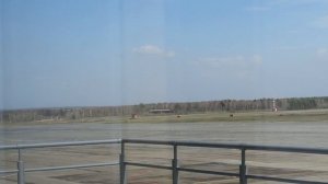 Аэропорт Томск (Богашево) и посадка Ан-28 (СиЛа) при сильном ветре