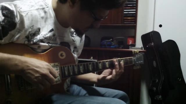 D Slide Blues - Gibson Les Paul Standard 50's neck смотреть онлайн