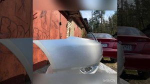 Покраска нового бампера быстро