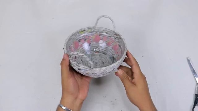 Paper basket Easy making // Fruit,Flower Basket making with paper смотреть онлайн