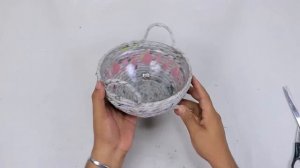 Paper basket Easy making // Fruit,Flower Basket making with paper