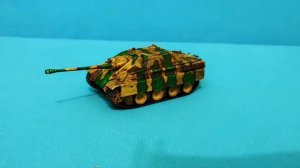 Обзор танка "Ягдпантера" (модель от фирмы Звезда в масштабе 1:72)
