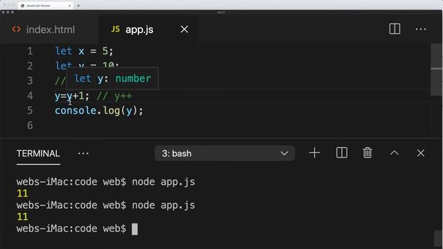 Learn JavaScript Lesson 3 JavaScript Operators Free Course Web Development