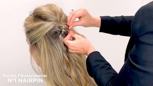 Bohemian Updo | Hair Tutorial | № 1 HAIRPIN | Fiona Franchimon