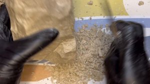 Чистка глины Горная Розовая #асмр #глина #мел #чисткаглины #горнаярозовая