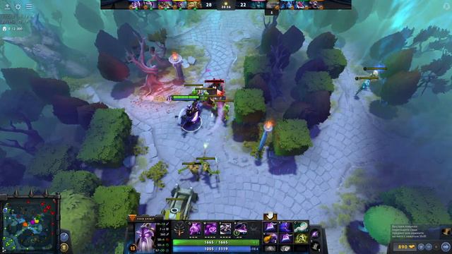 DOTA 2 (квик) | Пытаюсь научится играть на Войд Спирит смотреть онлайн