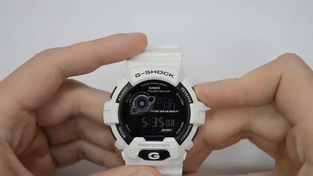 Обзор и настройка наручных часов CASIO G-SHOCK GR-8900A смотреть онлайн