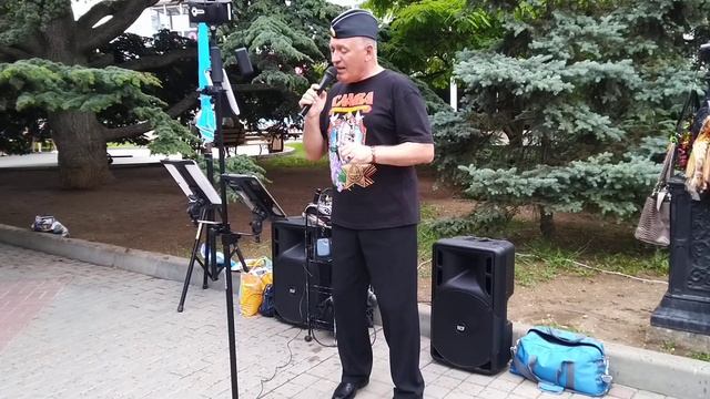 24.06.20 - Танцы на Приморском бульваре - Севастополь - Песни Победы - Сергей Соков-2