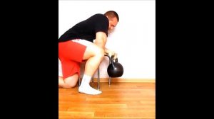 Предплечье с гирей 24 кг  - Ламонов Владимир. Треним предплечья 24 кг на 17 раз