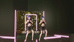 MMD Genshin Impact - Raiden Shogun x Yelan - 咬人猫dududu音频 - Nincha Studio