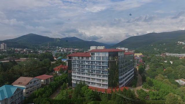 Съемка с воздуха - Прометей Клуб - Лазаревское