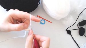 МК по вязанию игрушки крючком Панда для начинающих