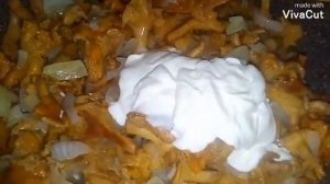 Как ПОЖАРИТЬ Лисички. Жареные Лисички Со Сметаной.